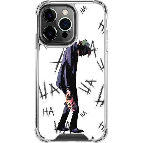 DC Comics The Joker HAHAHA Walking iPhone 16 Pro Clear Case